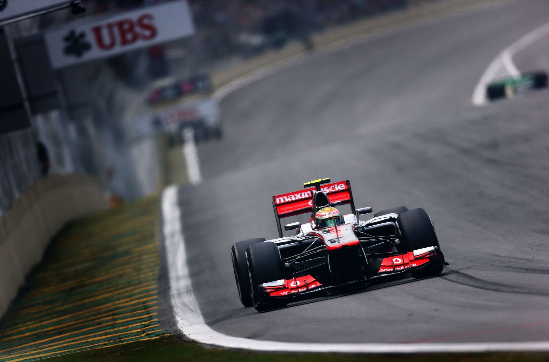 Lewis Hamilton at the 2012 F1 Grand Prix of Brazil, his last race for McLaren - Source: Getty